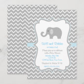 Uitnodiging tot het indienen van baby showers voor (Voorkant / Achterkant)