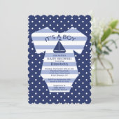 Uitnodiging tot het indienen van Baby showers voor (Staand voorkant)