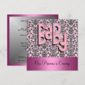 Uitnodiging tot het indienen van Baby showers voor (Voorkant / Achterkant)