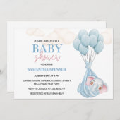 Uitnodiging tot het indienen van Baby showers voor (Voorkant / Achterkant)