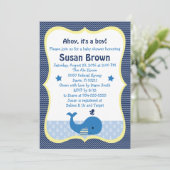 Uitnodiging tot het indienen van Baby showers voor (Staand voorkant)