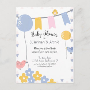 Uitnodiging tot het indienen van Baby showers voor