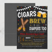 Uitnodiging tot het indienen van Baby showers voor (Voorkant / Achterkant)