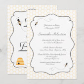 Uitnodiging tot het indienen van Baby showers voor (Voorkant / Achterkant)