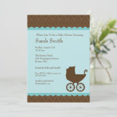 Uitnodiging tot het indienen van Baby showers voor (Staand voorkant)