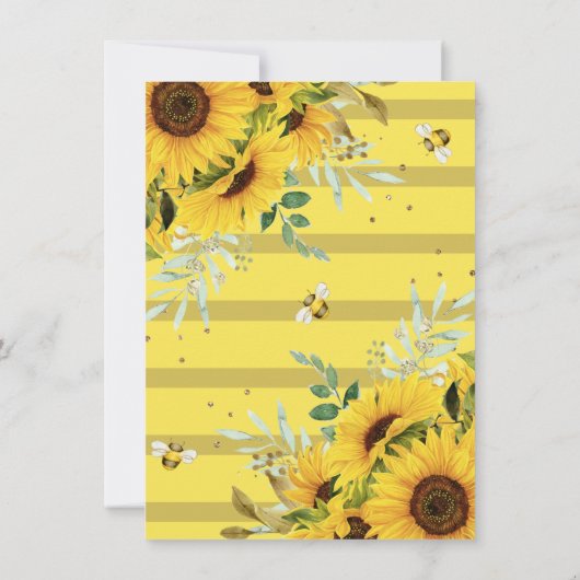 Uitnodiging tot het indienen van Baby showers voor (Achterkant)