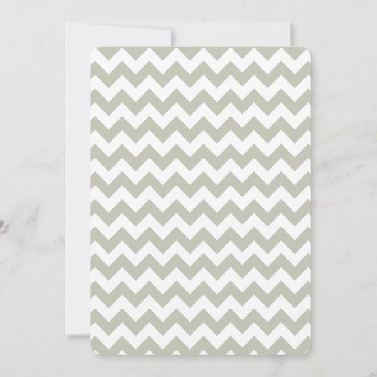 Uitnodiging tot het indienen van Baby showers voor (Achterkant)