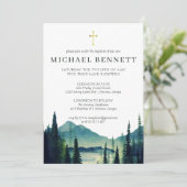 Uitnodiging tot het indienen van baptisme in het b (Staand voorkant)