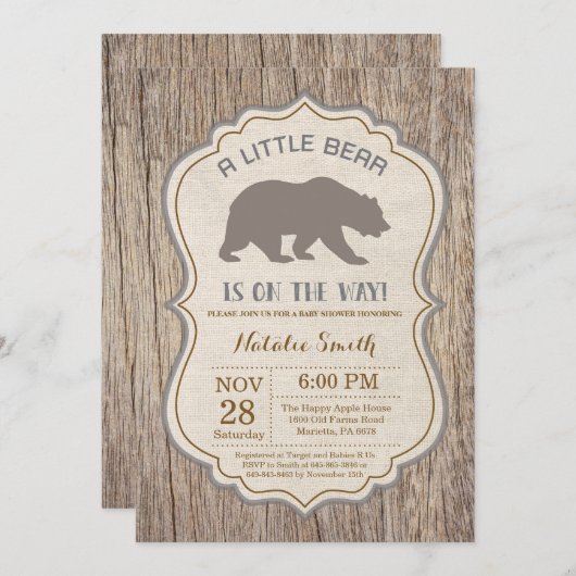 Uitnodiging tot het indienen van Beer (Voorkant / Achterkant)