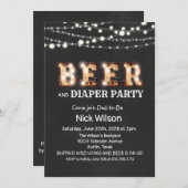 Uitnodiging tot het indienen van beren- en luierka (Voorkant / Achterkant)