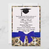 Uitnodiging tot het indienen van blauwe lint en lu (Voorkant)