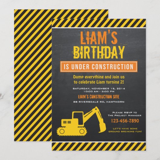 Uitnodiging tot het indienen van bouwprojecten/Bou (Voorkant / Achterkant)