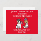 Uitnodiging tot het indienen van Briefkaarten van (Voorkant / Achterkant)