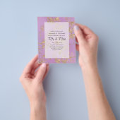 Uitnodiging tot het indienen van budgettaire Paars Flyer (Hand)