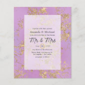 Uitnodiging tot het indienen van budgettaire Paars Flyer (Voorkant)