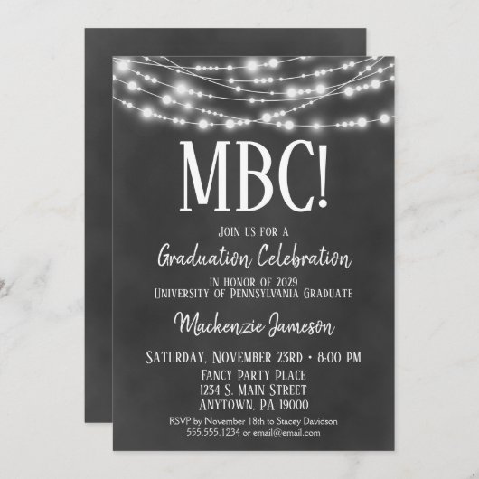 Uitnodiging tot het indienen van communicatiegrade (Voorkant / Achterkant)