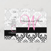  uitnodiging tot het indienen van concerten in Dam (Voorkant / Achterkant)