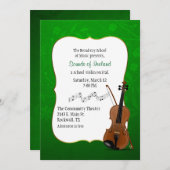 Uitnodiging tot het indienen van de Irish Theenmaa (Voorkant / Achterkant)