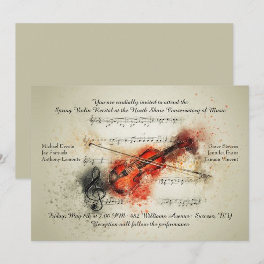 Uitnodiging tot het indienen van de overweging Red (Voorkant / Achterkant)