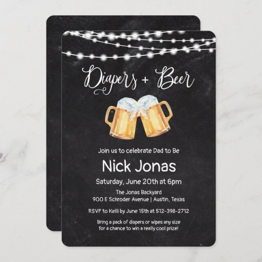 Uitnodiging tot het indienen van dimmers en beren (Voorkant / Achterkant)