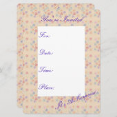 uitnodiging tot het indienen van drukwerk van Abr (Voorkant / Achterkant)