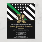 Uitnodiging tot het indienen van een Afstuderen vo (Voorkant)