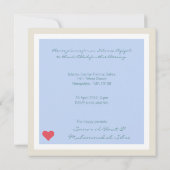 Uitnodiging tot het indienen van een baby (Achterkant)