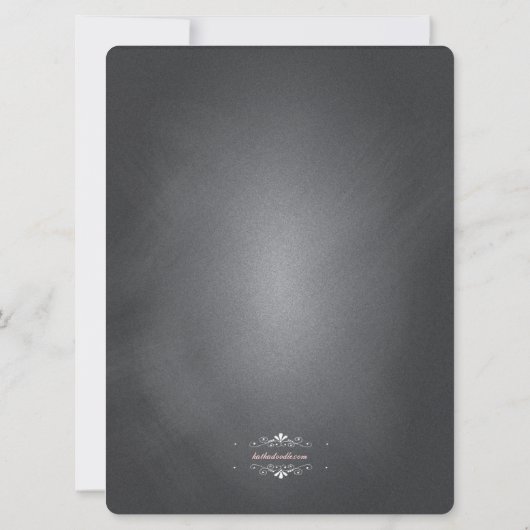 Uitnodiging tot het indienen van een Baby shower-i (Achterkant)