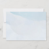 Uitnodiging tot het indienen van een Baby shower v (Achterkant)