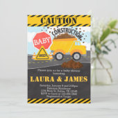 Uitnodiging tot het indienen van een Baby shower v (Staand voorkant)