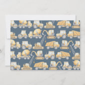 Uitnodiging tot het indienen van een Baby shower v (Achterkant)