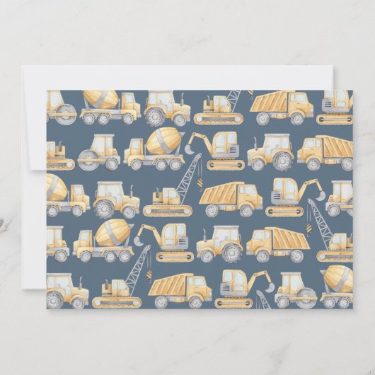 Uitnodiging tot het indienen van een Baby shower v (Achterkant)