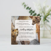 Uitnodiging tot het indienen van een Beer voor gra (Staand voorkant)