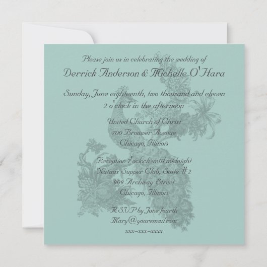 uitnodiging tot het indienen van een blauwe ontwe (Achterkant)