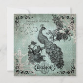  uitnodiging tot het indienen van een blauwe ontwe (Voorkant)