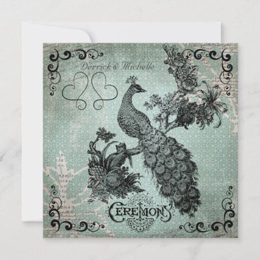  uitnodiging tot het indienen van een blauwe ontwe (Voorkant)