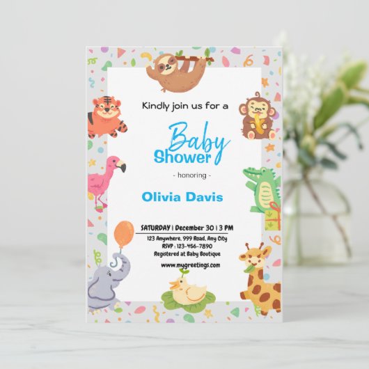 Uitnodiging tot het indienen van een gepersonalise (Staand voorkant)