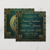  uitnodiging tot het indienen van een goudweddensc (Voorkant / Achterkant)