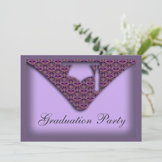 Uitnodiging tot het indienen van een graduatiemech (Staand voorkant)