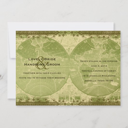 uitnodiging tot het indienen van een groene Werel (Voorkant)