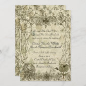 uitnodiging tot het indienen van een huwelijk (Voorkant / Achterkant)