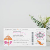 Uitnodiging tot het indienen van een huwelijk in M (Staand voorkant)