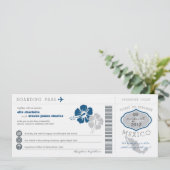 Uitnodiging tot het indienen van een huwelijk in M (Staand voorkant)