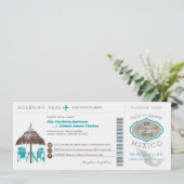 Uitnodiging tot het indienen van een huwelijk in M (Staand voorkant)