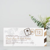 uitnodiging tot het indienen van een instapkaart (Staand voorkant)