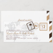 uitnodiging tot het indienen van een instapkaart (Voorkant / Achterkant)