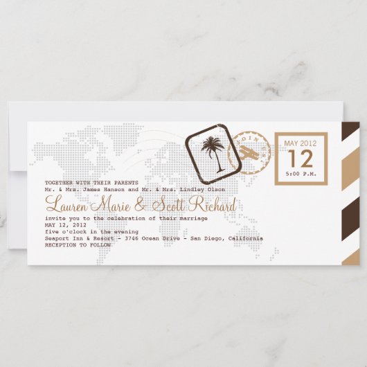 uitnodiging tot het indienen van een instapkaart (Voorkant)