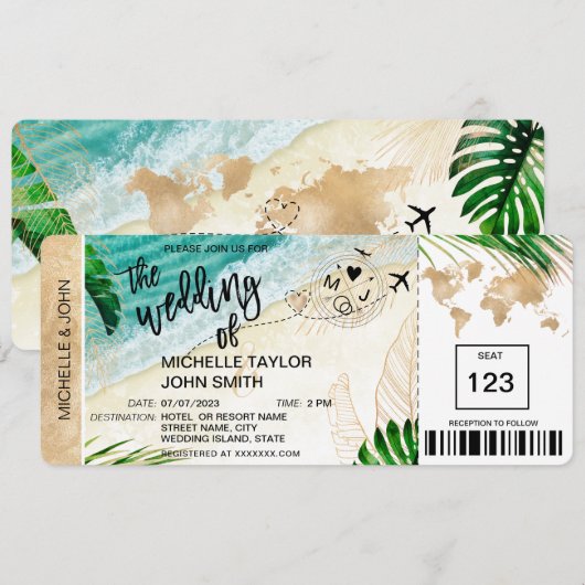 Uitnodiging tot het indienen van een instapkaart v (Voorkant / Achterkant)