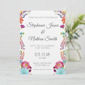 uitnodiging tot het indienen van een kleurrijke Fl (Staand voorkant)