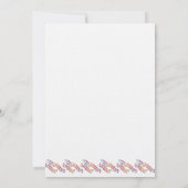 uitnodiging tot het indienen van een kleurrijke Fl (Achterkant)